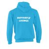 Plain Hoodie Blue Back